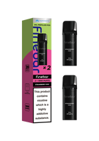 Black vape devices with 'Finebar' branding and packaging on a white background
