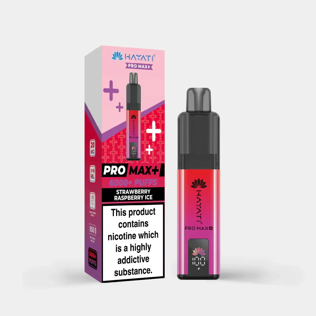 Strawberry Raspberry Ice Hayati® Pro Max+ | 6000+ Puffs
