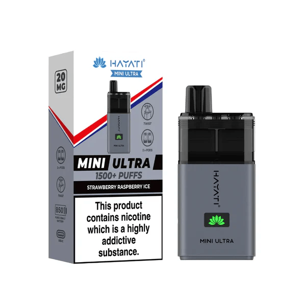 Hayati Mini Ultra 1500 Puffs Disposable Vape | 20mg | Ice Series | Vapess World UK
