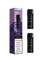 Black vape device with 'Finebar' branding and a purple packaging box on a white background.
