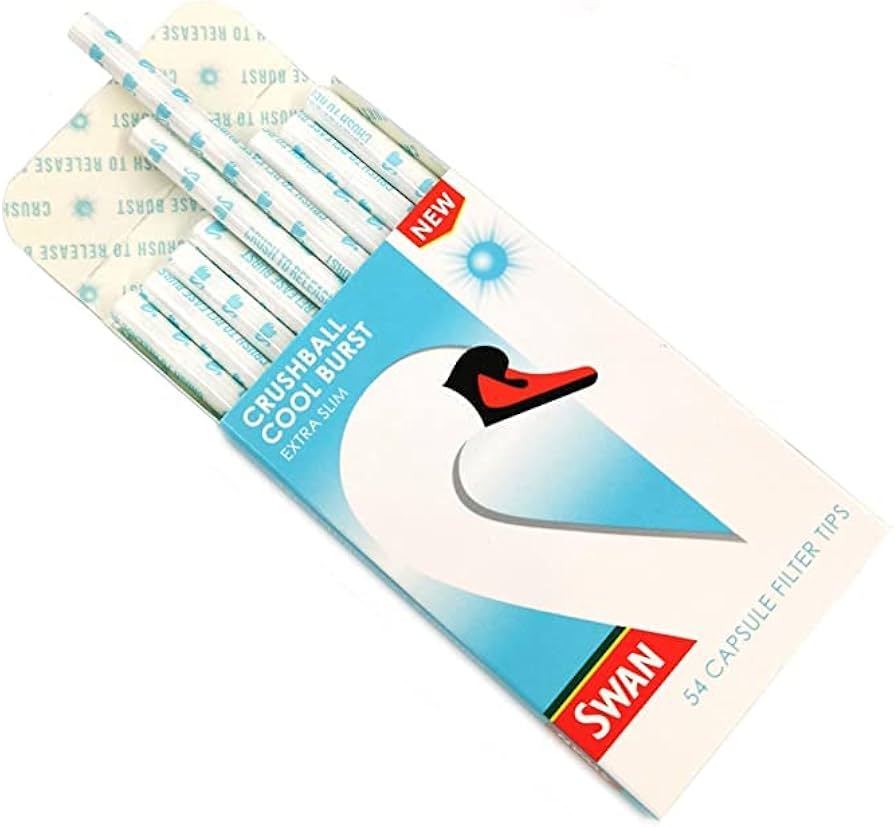 Swan Crushball Cool Burst Extra Slim Filter Tips