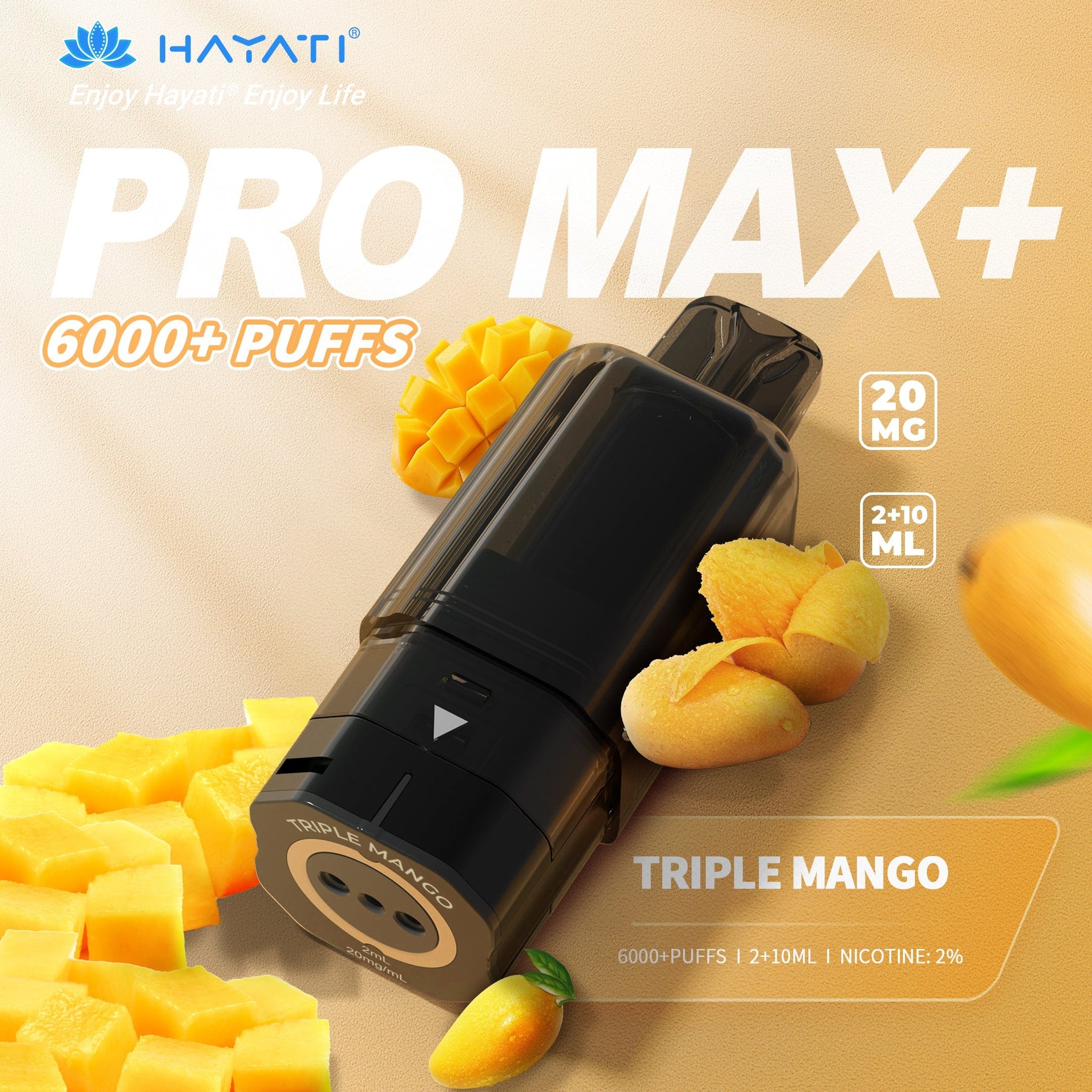 Hayati Pro Max Plus 6000 Replacement Pods | Vapess World UK