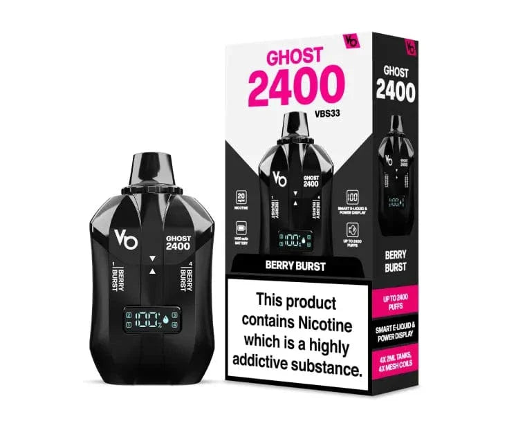 Vape Bars Ghost 4in1 2400 Puffs Disposable Vape