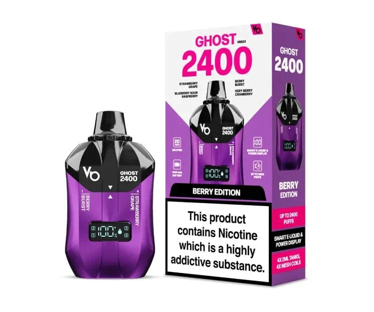 Vape Bars Ghost 4in1 2400 Puffs Disposable Vape