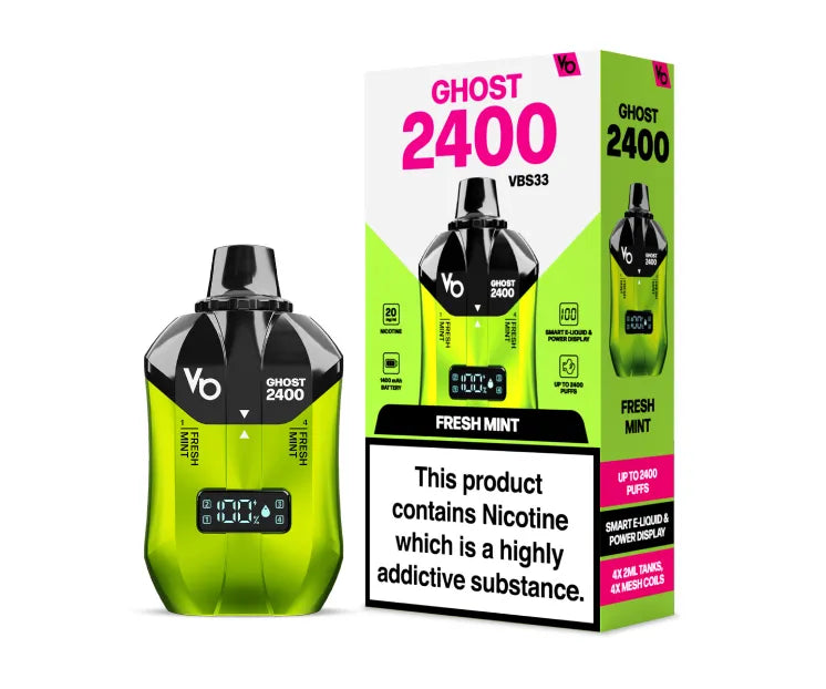 Vapes Bars Ghost 2400 Fresh Mint