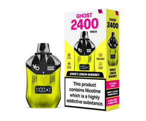 Vapes Bars Ghost 2400 Sweet Lemon Sherbat