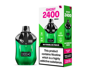 Vapes Bars Ghost 2400 Watermelon Freeze