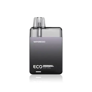 ECO Nano vape in black gradient with dual mouthpiece