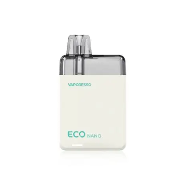 ECO Nano pod kit in sleek ivory white finish