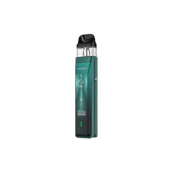Green metallic Vaporesso XROS PRO pod kit with sleek finish
