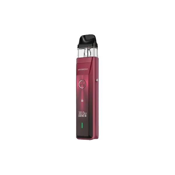 Rose red Vaporesso XROS PRO pod kit with display and fire button