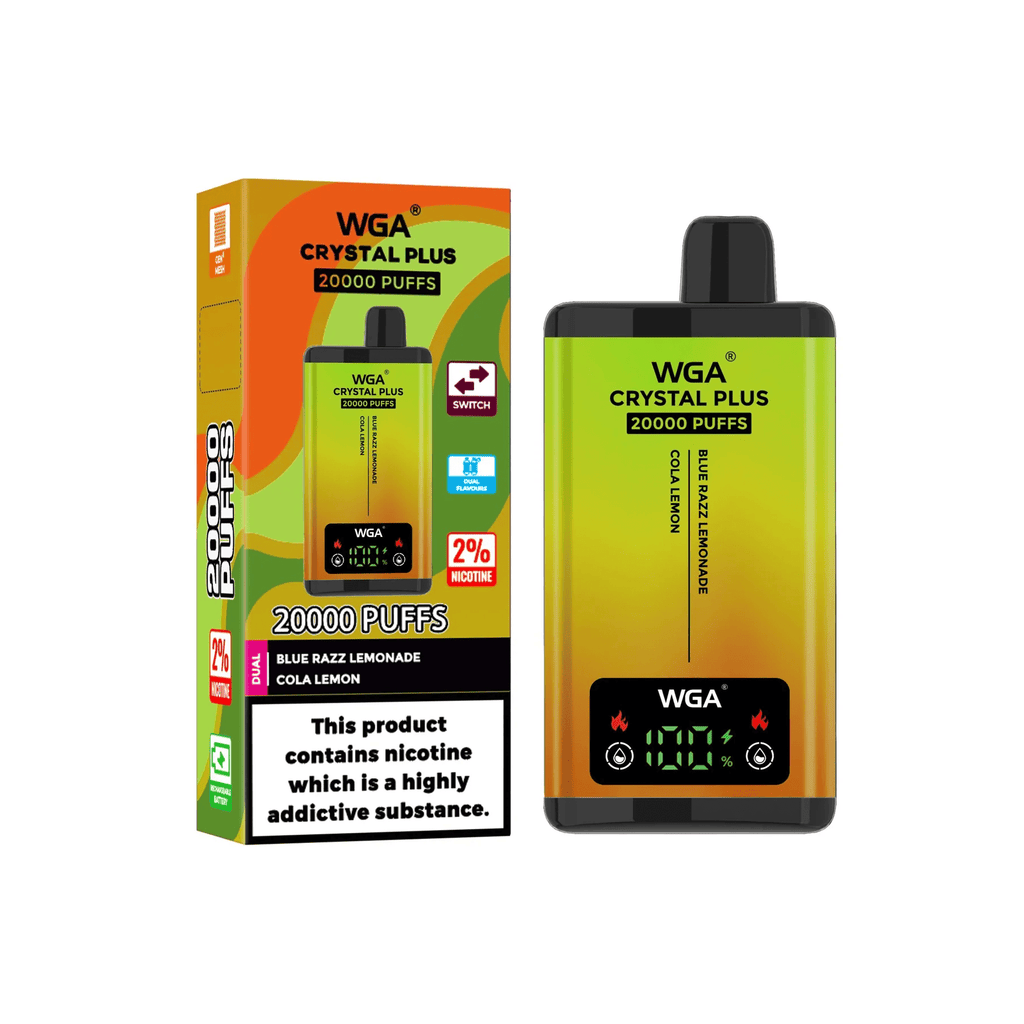 “WGA Crystal Plus Switch 20000 Puffs Disposable Vape”