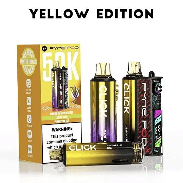 Pyne Pod Click 50K Puffs Prefilled Pod Vape Kit