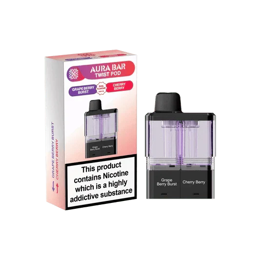aura bar crystal prime pods flavours