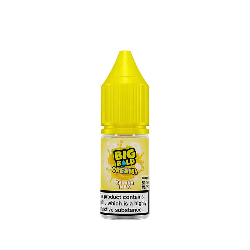 Big Bold Creamy Banana Milk 10ml Nic Salt E-Liquid Big Bold