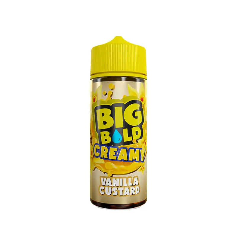 Big Bold Creamy Vanilla Custard 100ml Shortfill E-Liquid Big Bold