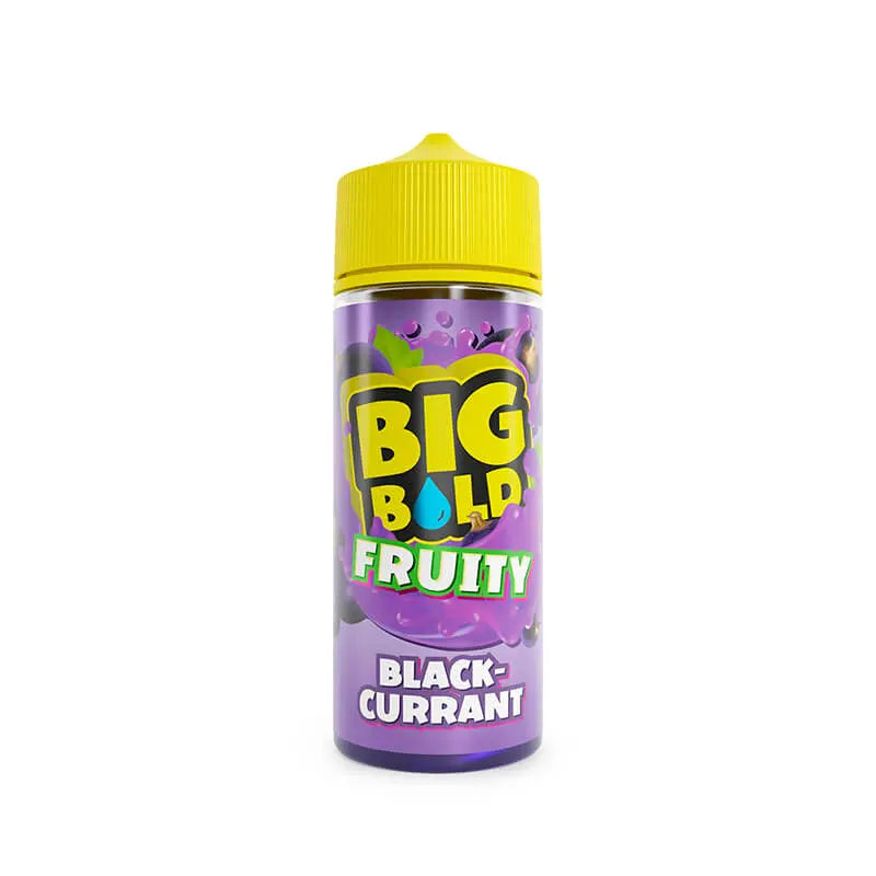 Big Bold Fruity Blackcurrant 100ml Shortfill E-Liquid Big Bold