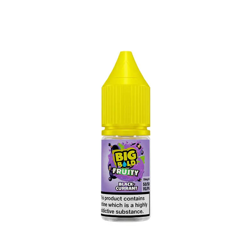 Big Bold Fruity Blackcurrant 10ml Nic Salt E-Liquid Big Bold