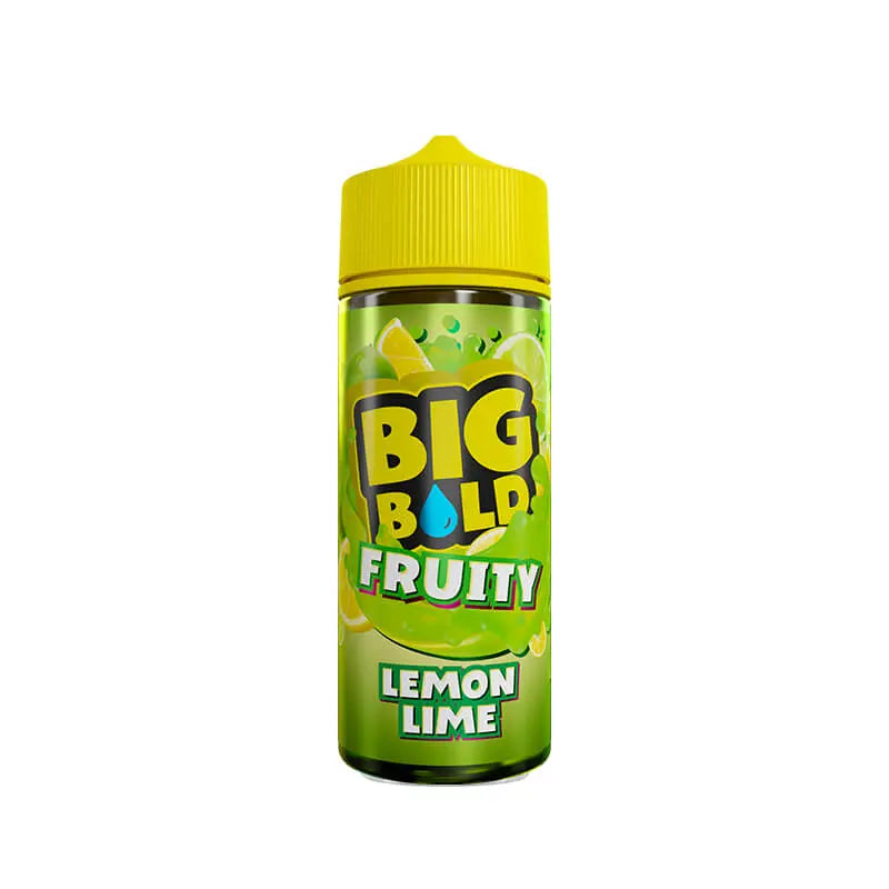 Big Bold Fruity Lemon Lime 100ml Shortfill E-Liquid Big Bold