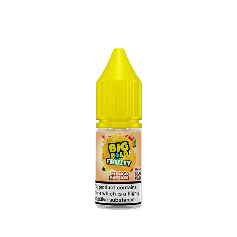 Big Bold Fruity Mango Passion 10ml Nic Salt E-Liquid Big Bold