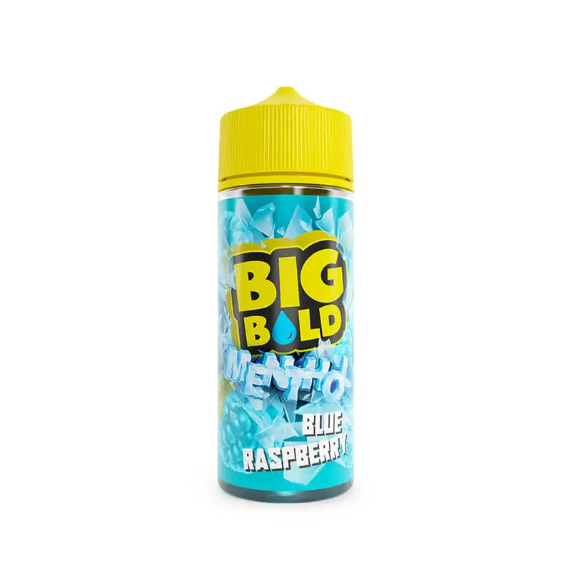 Big Bold Menthols Blue Raspberry Menthol 100ml Shortfill E-Liquid Big Bold