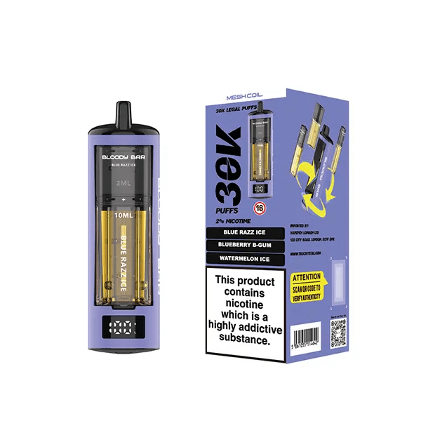 Bloody Bar Triple Twist 30000 Puffs Prefilled Pod Kit
