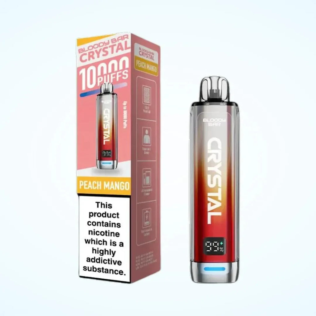 Bloody Bar Crystal 10000 Puffs Rechargeable Prefilled Pod Vape Kit | 20mg Nic Salt