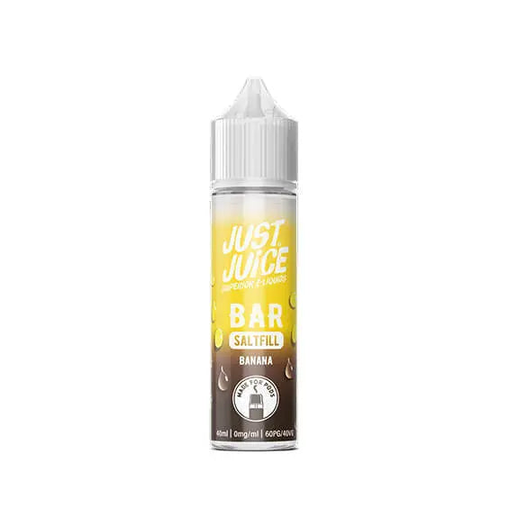 Just Juice  Bar Saltfill Banana Shortfill 40ml E-Liquid Just Juice