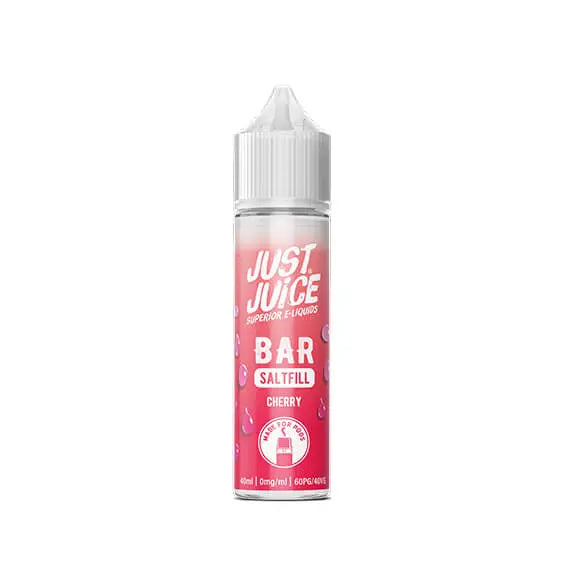 Just Juice  Bar Saltfill Cherry Shortfill 40ml E-Liquid Just Juice