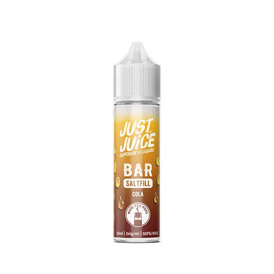 Just Juice  Bar Saltfill Cola Shortfill 40ml E-Liquid Just Juice