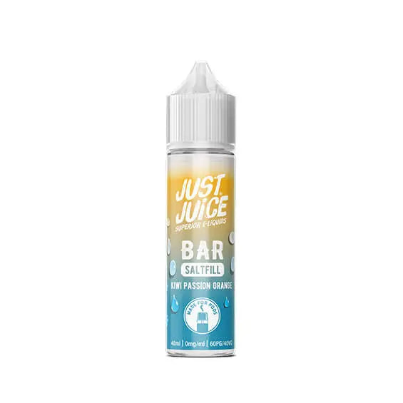 Just Juice  Bar Saltfill Kiwi Passion Orange Shortfill 40ml E-Liquid Just Juice