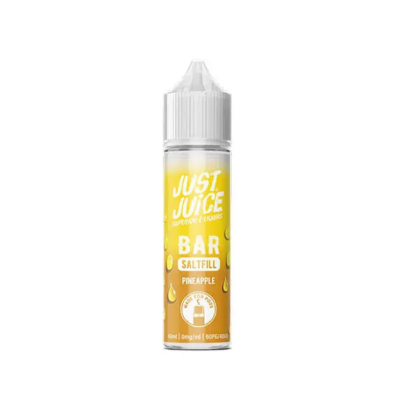 Just Juice  Bar Saltfill Pineapple Shortfill 40ml E-Liquid Just Juice