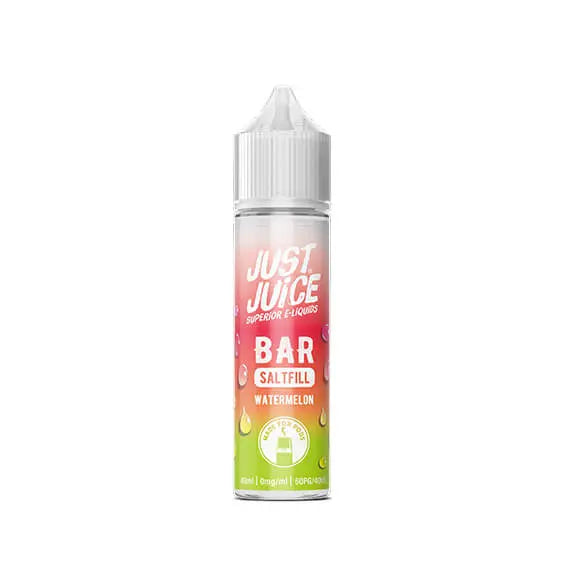 Just Juice  Bar Saltfill Watermelon Shortfill 40ml E-Liquid Just Juice