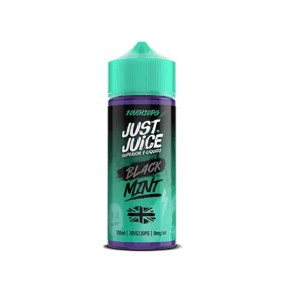 Just Juice  Black Mint 100ml Shortfill E-Liquid Just Juice
