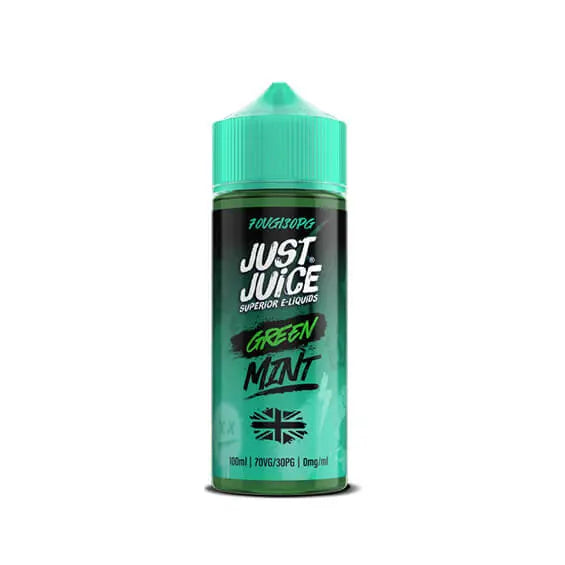 Just Juice  Green Mint 100ml Shortfill E-Liquid Just Juice