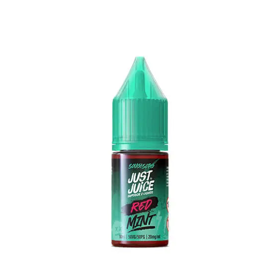 Just Juice  Red Mint 10ml Nic Salt E-Liquid Just Juice