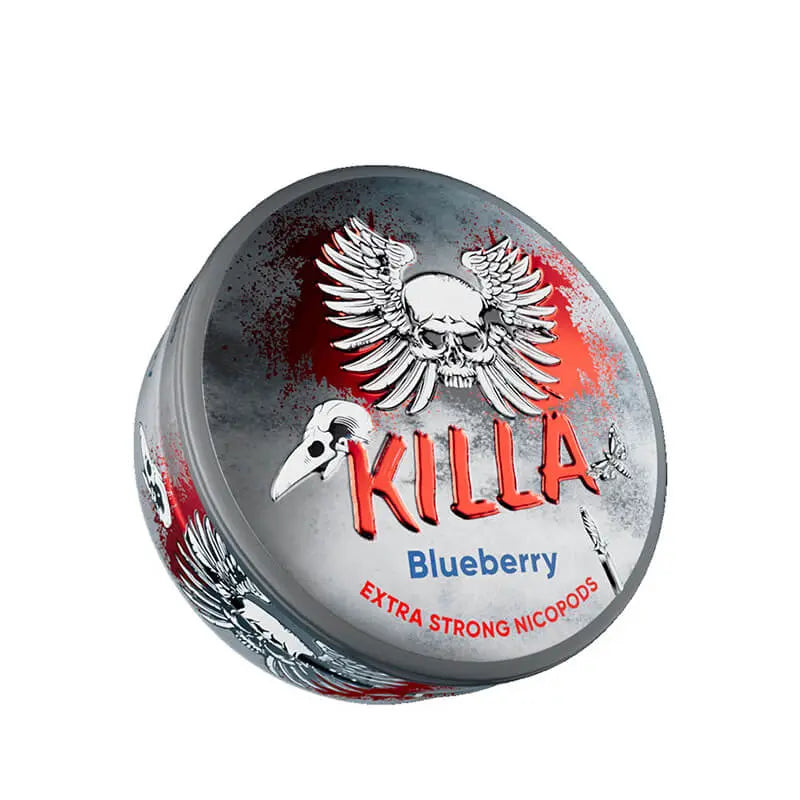 Killa Blueberry Nic Pouches - 16mg Killa