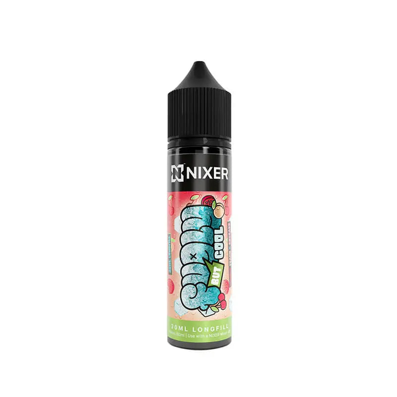 Nixer Fugly But Cool Cherry Peach & Rhubarb 30ml Longfill E-Liquid Nixer