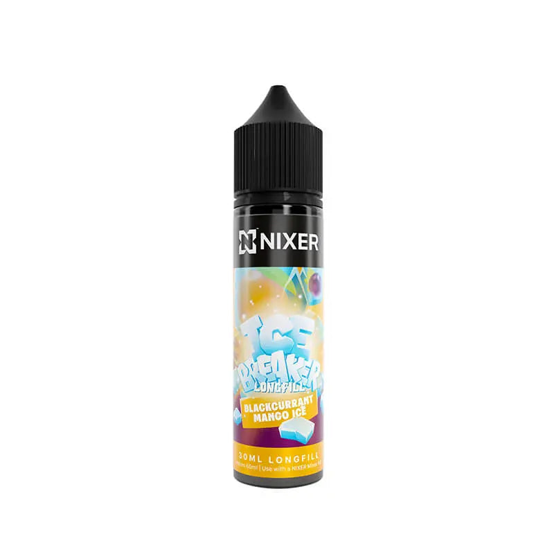 Nixer Ice Breaker Blackcurrant Mango Ice 30ml Longfill E-Liquid Nixer