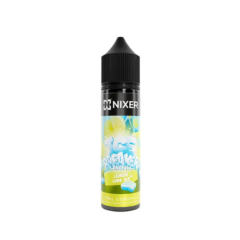 Nixer Ice Breaker Lemon Lime Ice 30ml Longfill E-Liquid Nixer
