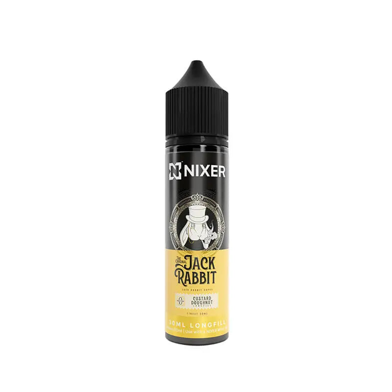 Nixer Jack Rabbit Custard Doughnut 30ml Longfill E-Liquid Nixer