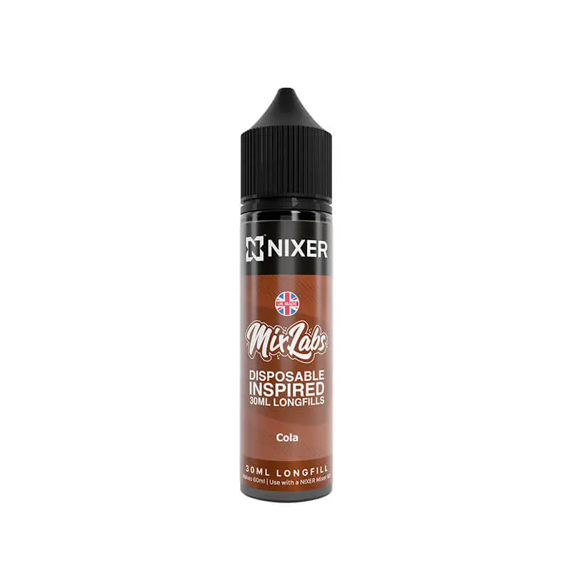 Nixer Mix Labs Cola 30ml Longfill E-Liquid Nixer