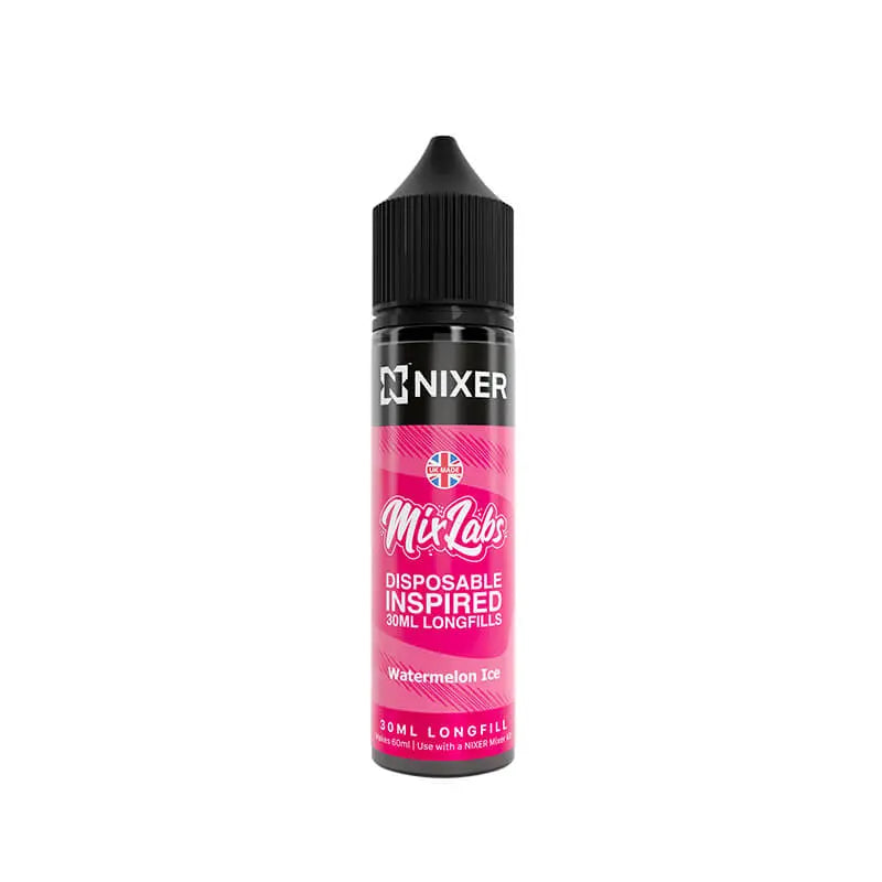Nixer Mix Labs Watermelon Ice 30ml Longfill E-Liquid Nixer