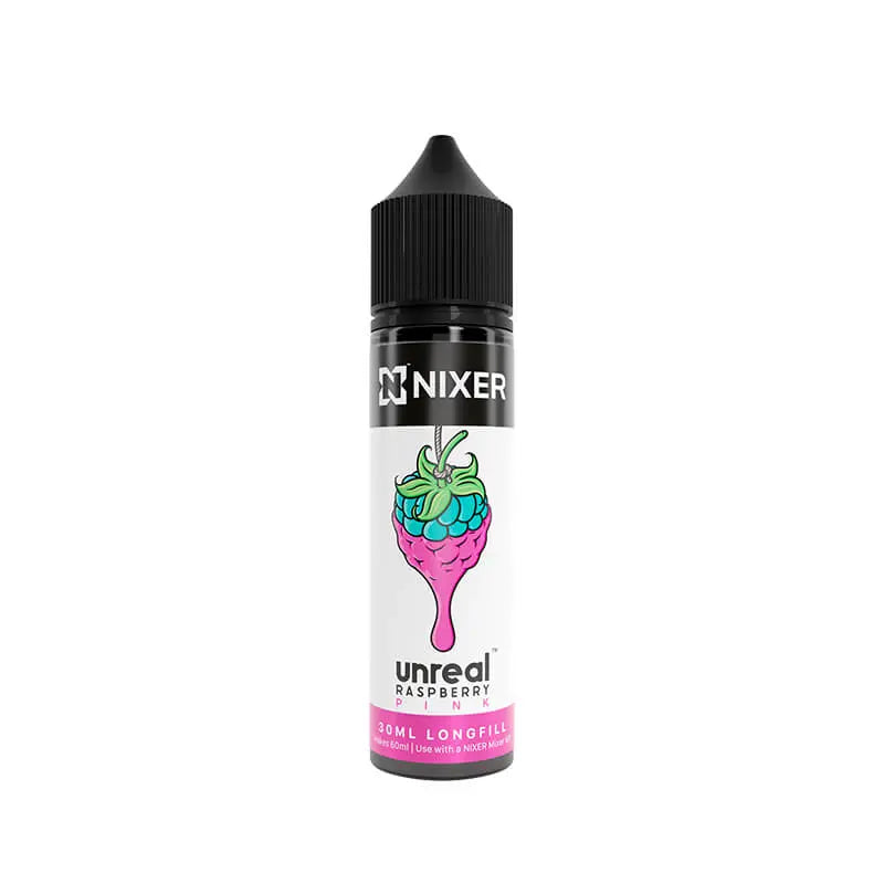 Nixer Unreal Raspberry Pink 30ml Longfill E-Liquid Nixer