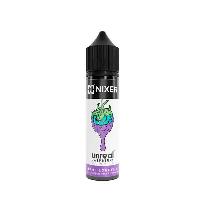 Nixer Unreal Raspberry Purple 30ml Longfill E-Liquid Nixer
