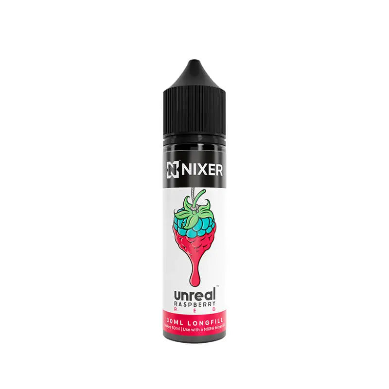 Nixer Unreal Raspberry Red 30ml Longfill E-Liquid Nixer