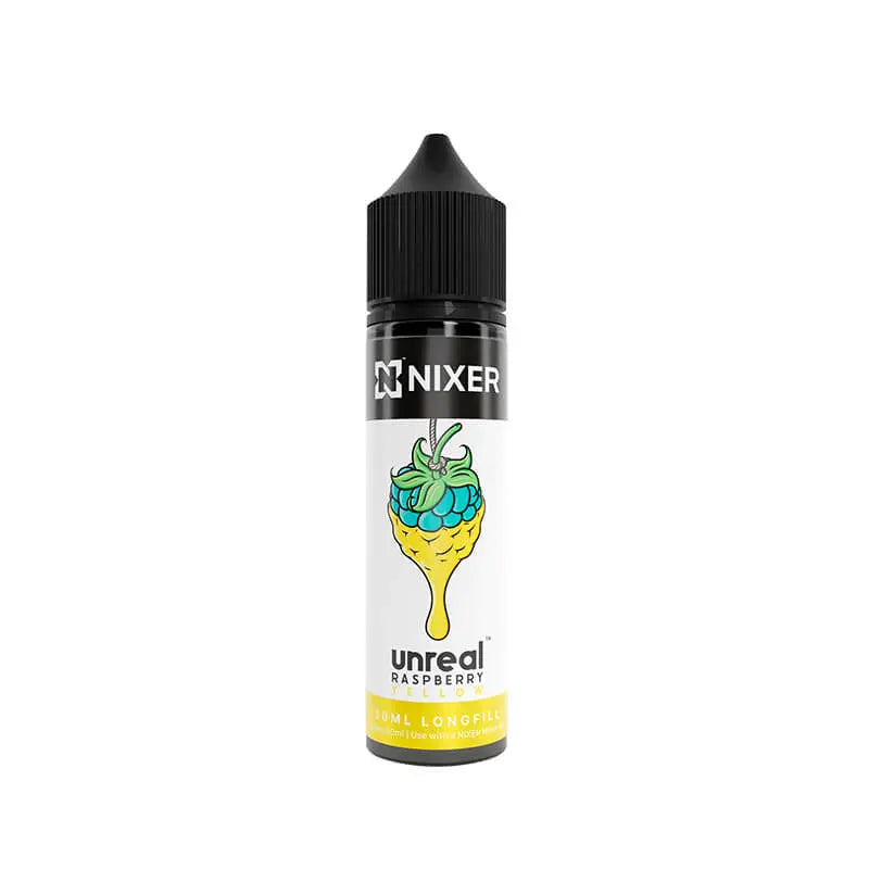 Nixer Unreal Raspberry Yellow 30ml Longfill E-Liquid Nixer