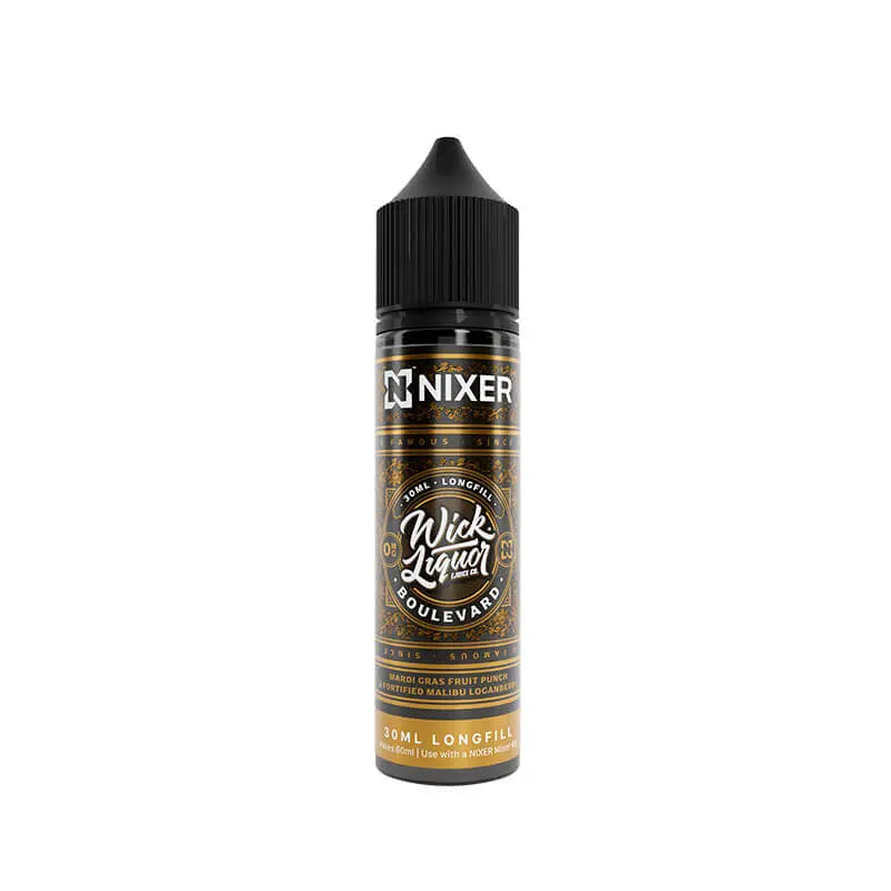 Nixer Wick Liquor Boulevard 30ml Longfill E-Liquid Nixer