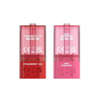 Two pink vape devices labeled 'Strawberry Ice' and 'Pink Lemonade' with SKE branding on a white background.