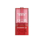 Red SKE strawberry ice vape device on a white background